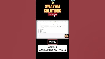 Soft Skill Development Week 1 Assignment Solutions | SWAYAM NPTEL | AUG-NOV 2025 | SUBSCRIBE