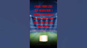 Football Riddle #1 (RIDDLES AI) #football #riddles #riddleswithanswers