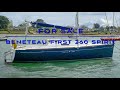 Beneteau first 260 spirit for sale vivid blue marine t 02088781707 e sellboatsvividbluemarinecom