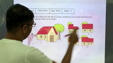 CEED 2019 Solved Paper - Solution for Question No. 33