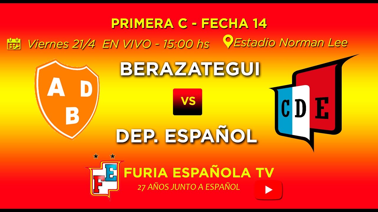 Berazategui le ganó a Deportivo Español en la apertura de la 13ra. fecha de  la Primera C - Desde La Ventana Salta - Argentina
