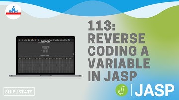 113: Reverse coding a variable in JASP
