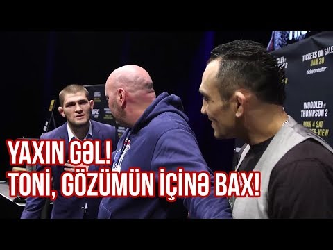 UFC 223 Mətbuat Konfransı: Toni Fergyuson vs. Habib Nurmaqomedov
