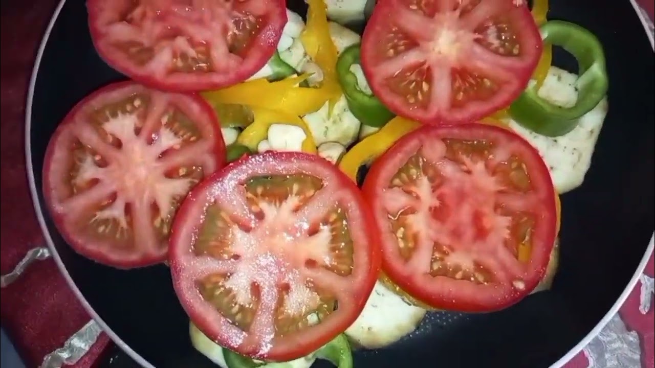   في مقلاة واحدة بدون قلي اوشوي زعلوك االباذنجال