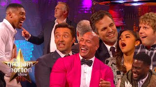 video thumbnail for: Funniest Red Sofa Rivalries! | Part One | The Graham Norton Show