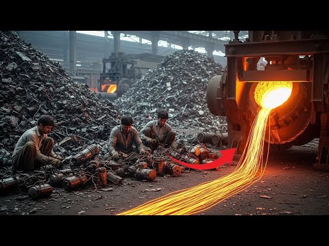 Turning Scrap Metal