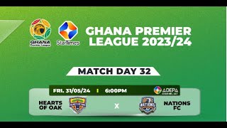 LIVE | HEARTS OF OAK VS NATIONS FC | PRE-MATCH DISCUSSIONS