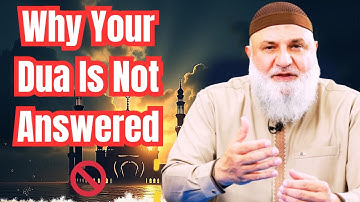 5 Reasons Your Duaa is Not ANSWERED 🚫🤲 | Ustadh Mohamad Baajour