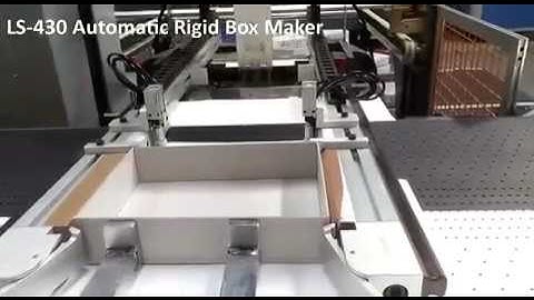 LongXingSheng(LS-430)  Fully  Automatic Rigid Box Making Line