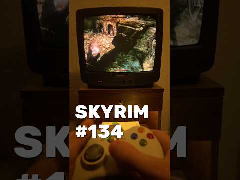 Skyrim Playthrough Highlight 134 (Xbox 360 CRT TV) #skyrim #bethesda #elderscrolls #dragonborn #dova