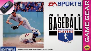 Longplay of MLBPA Baseball