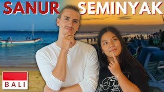 SANUR vs SEMINYAK (Pros/Cons) | Bali Area Guide for Expats