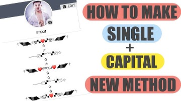 How To Make Single + Capital Latter Name Id New 100% Working Trick 2020 .