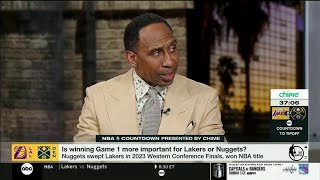 Lakers will steal Game 1 vs Nuggets - Stephen A. Smith trusts DLo \& Anthoy Davis showout to win
