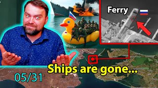 Update from Ukraine! Confirmed! Kerch Ferries are gone. Trump is guilty what it means for UA?