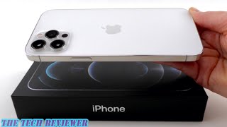 Unboxing The Iphone 12 Pro Max Silver Or White Youtube