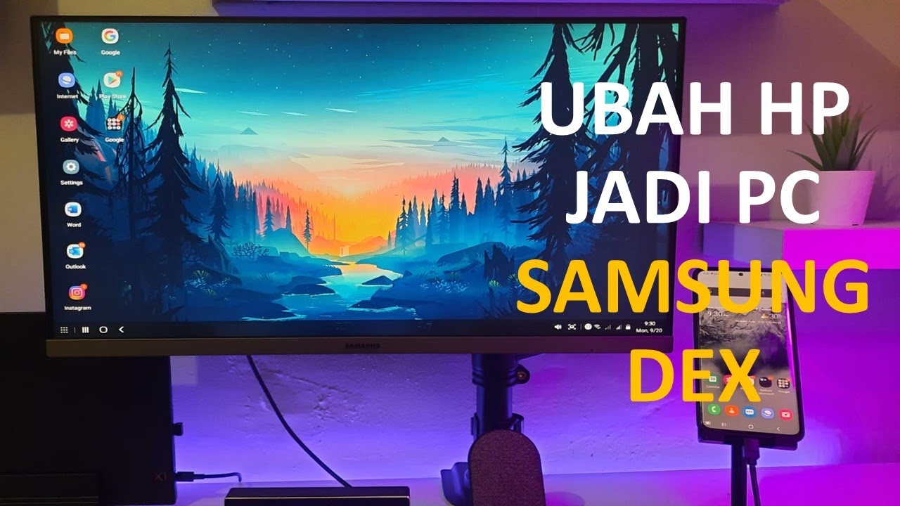 Tutorial ubah HP jadi PC!! Samsung Dex S20+ YouTube