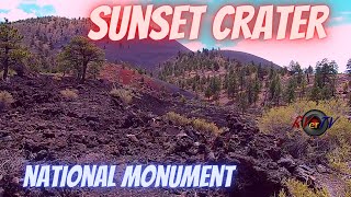 Sunset Crater Volcano National Monument  Flagstaff Arizona  Coconino National Forest
