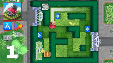 Mowing Mazes | All Levels | Gameplay on ANDROID / IOS #1