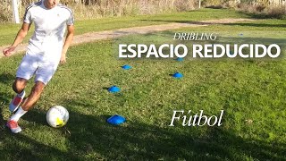 Mejora el dribling en ESPACIOS REDUCIDOS - Ejercicio fútbol  técnica individual