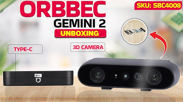 Buy Orbbec Gemini 2: High-Quality 3D Camera for Accurate Depth Perception || ThinkRobotics