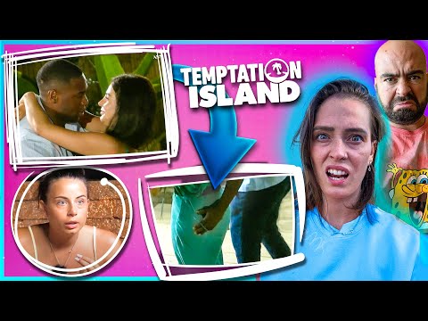 The first BETRAYAL?!? 😮 First episode of TEMPTATION ISLAND with my husband @pikapalindromo ❤️