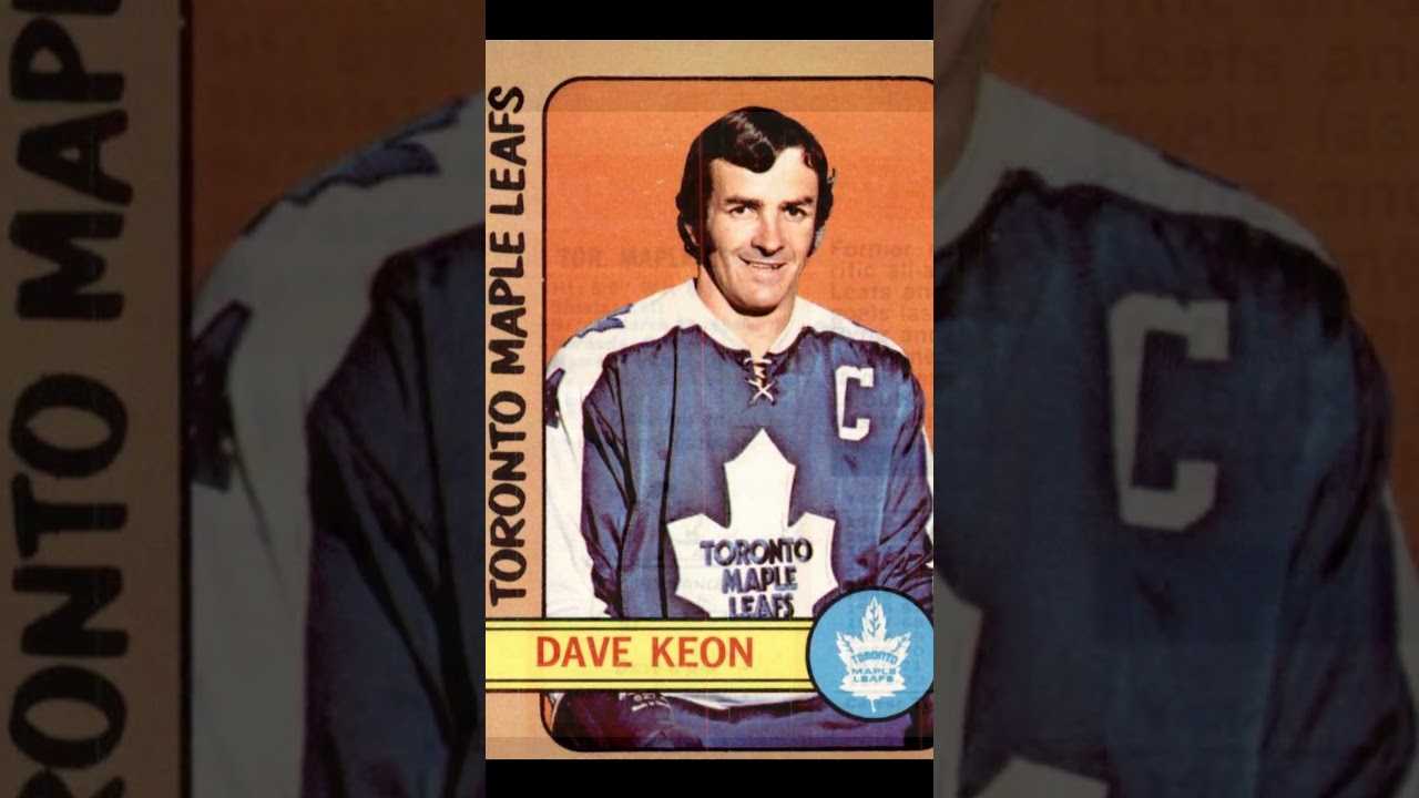 Dave Keon Toronto Maple Leafs 1972-73 O-Pee-Chee 108 NHL Hockey Card 