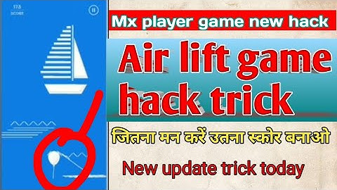 Mx player airlift hack trick |mx player game new trick |mx player new game hack trick unlimited hack