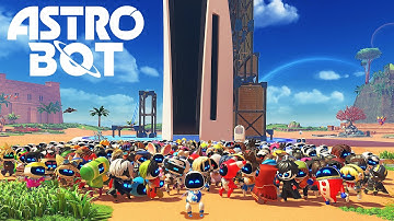 ASTRO BOT + DLC - Full Game Walkthrough 100% (All Bots and Puzzle Pieces)
