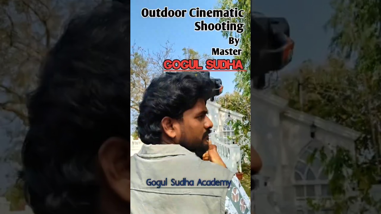 Cinematic Outdoor Lighting Training for Pre-Wedding Shoots | Gogul Sudha Academy