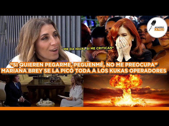 MARIANA BREY LE PARÓ EL CARRO A LOS OPERADORES KUKAS Y PROVOCÓ COLAPSOS: "ME DA IGUAL SI CRITICAN"