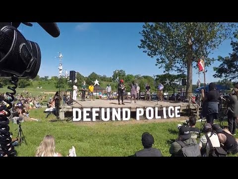 Nationwide calls mount to "defund the police"