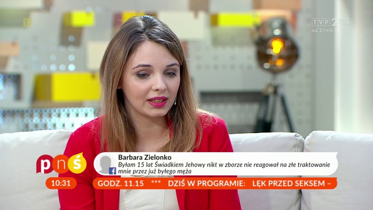 TVP2 - „BYŁAM ŚWIADKIEM JEHOWY” - SARA ANDRYCHIEWICZ