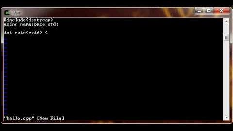 How to write your first C++ Program in Cygwin