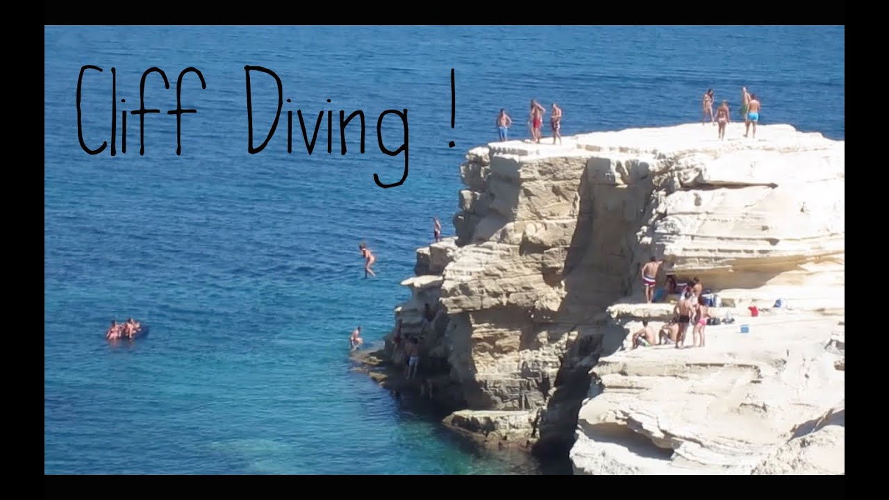 Cliff Diving ! Spain Vlog 4 YouTube