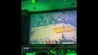 Boston Celtics vs Miami Heat Game 7 Eastern Conference finals CRAZY CROWD REACTION !!!