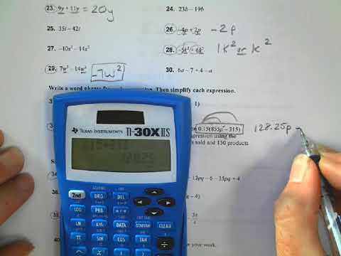 Math 1 Unit 1 1 Homework Help Morgan - YouTube