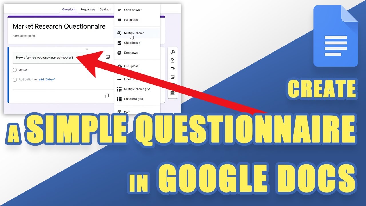 How to Make a Survey using Google Docs? 4 Easy Steps  