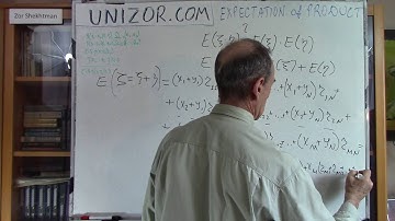 Unizor - Probability - Expectation of Product