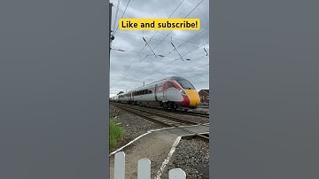 Azuma passing at speed! #trainvideos #railway #trainspotting #train #trainsatspeed #azuma #lner