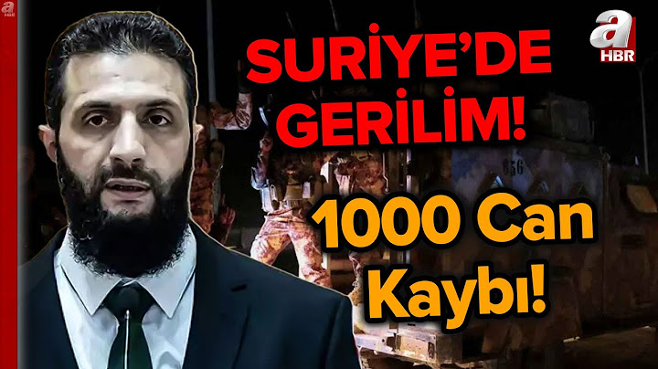 Suriye'de Gerilim: 1000 Can Kaybı... Türkiye'den 'PROVOKASYON' Uyarısı! | A Haber