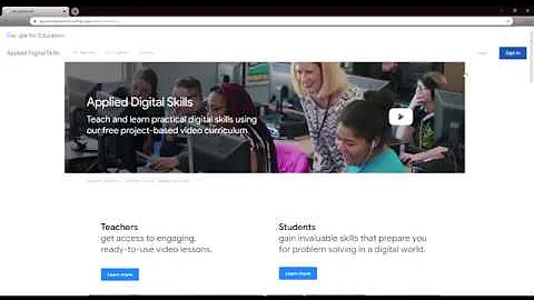 Google Applied Digital Skills - Teach & Learn Practical Digital Skills