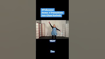 Poi Demo: 4 Transitions Into Giant Swivels #español  #PoiLesson #PoiTutorial #PoiDance  #FlowArts