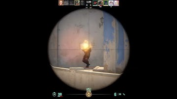 I Actually Hit a Jumping Scout Headshot #cs2 #jumpshot #sniping