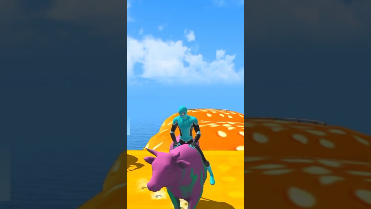 GT Animal -3D Simulator cow and Spider-Man factor Ekram 3d Games