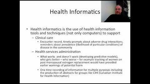 What is Health Informatics