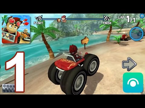 Beach Buggy Racing - Gameplay Walkthrough Part 1 - Easy Street (iOS, Android)