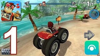 Beach Buggy Racing - Gameplay Walkthrough Part 1 - Easy Street (iOS, Android) screenshot 5