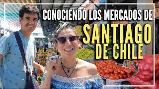 🤯 MERCADOS TRADICIONALES de SANTIAGO DE CHILE. 👉🏼 | LA VEGA CENTRAL y MUCHO MÁS | ¿COMERÍAS ESTO?