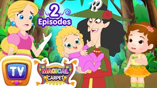 Rapunzel & Hansel & Gretel - 2 episodes of Magical Carpet with ChuChu & Friends - ChuChu TV